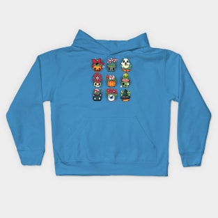 Creepy Succulents Kids Hoodie